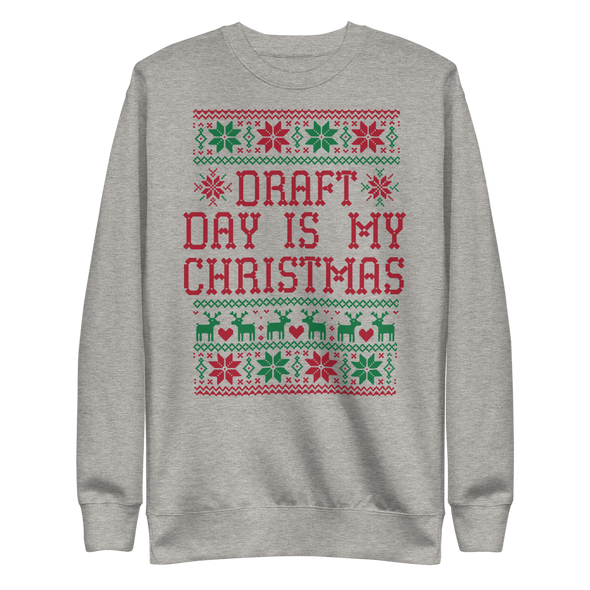 Draft Day Is My Christmas Fleece Pullover