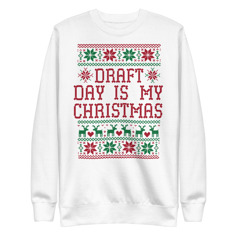 Draft Day Is My Christmas Fleece Pullover