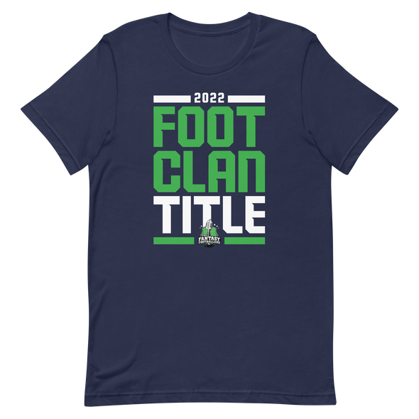 2022 #FootClanTitle T-Shirt