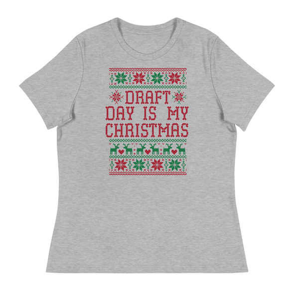 Draft Day Is My Christmas Women's T-Shirt