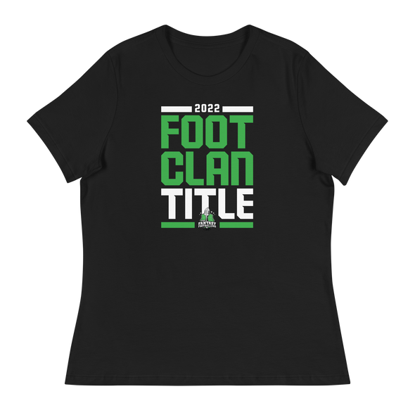 2022 #FootClanTitle Women's T-Shirt