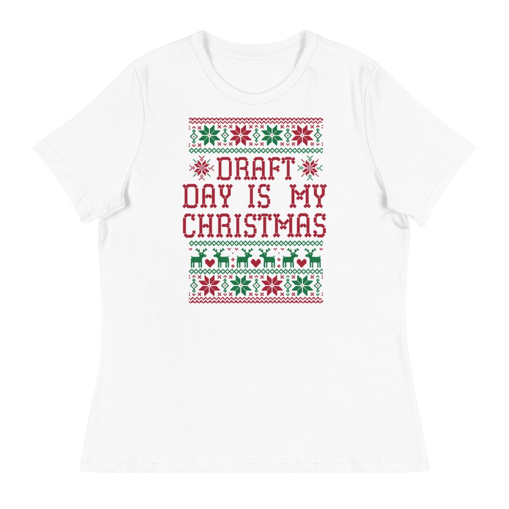 Draft Day Is My Christmas Women's T-Shirt