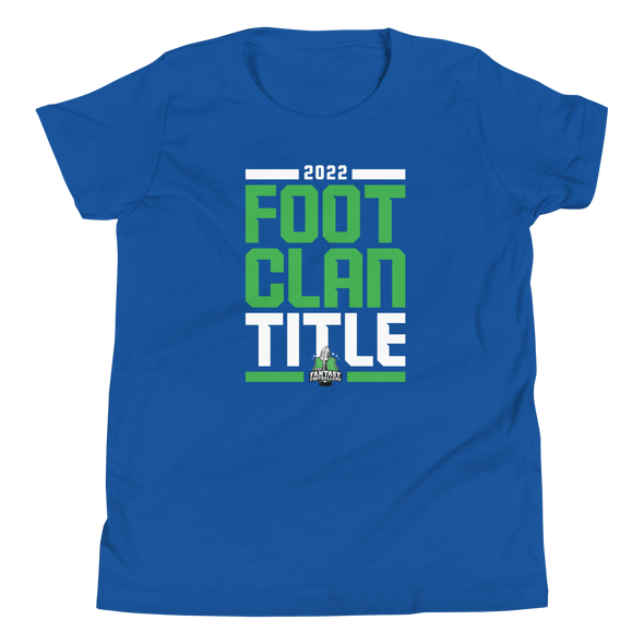 2022 #FootClanTitle Youth T-Shirt