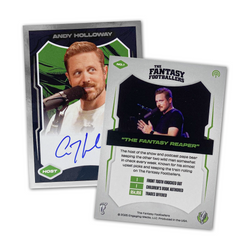 Autographed Fantasy Footballers Trading Card Set (Sold Out)