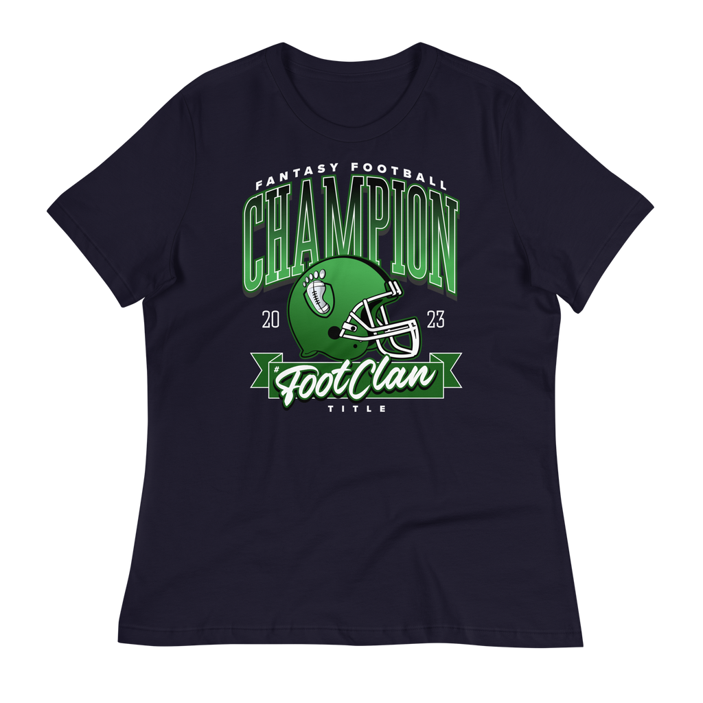 2023 #FootClanTitle Women's Retro T-Shirt