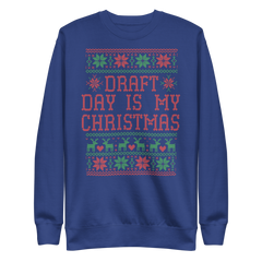 Draft Day Is My Christmas Fleece Pullover