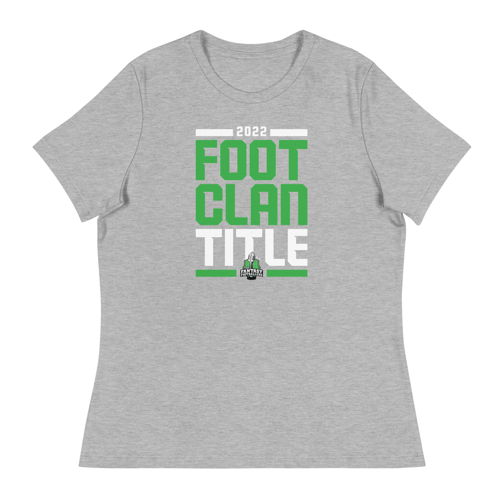 2022 #FootClanTitle Women's T-Shirt