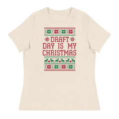 Draft Day Is My Christmas Women's T-Shirt