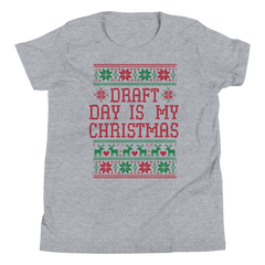 Draft Day Is My Christmas Youth T-Shirt