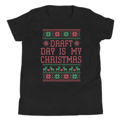 Draft Day Is My Christmas Youth T-Shirt