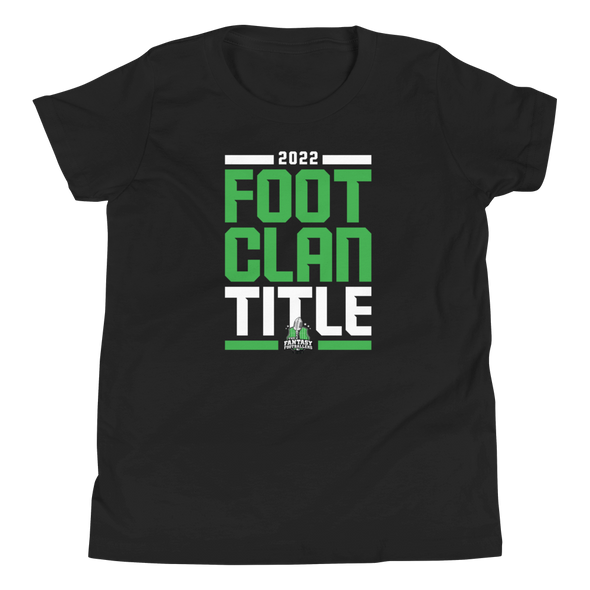2022 #FootClanTitle Youth T-Shirt