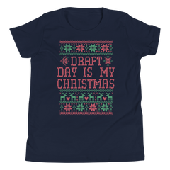 Draft Day Is My Christmas Youth T-Shirt