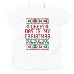 Draft Day Is My Christmas Youth T-Shirt